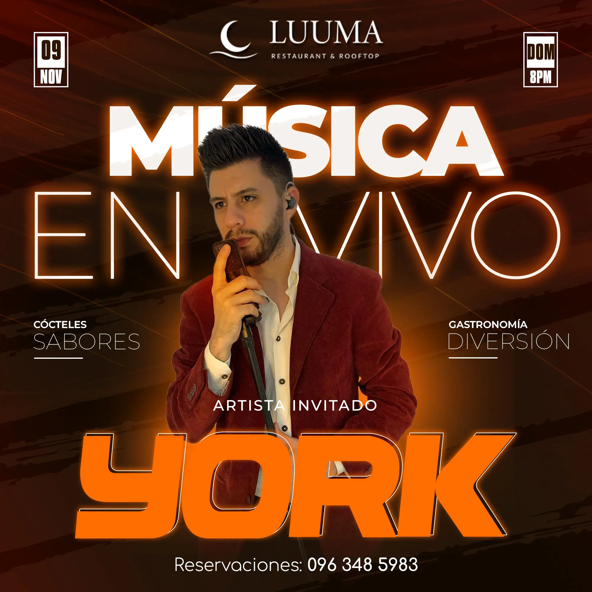 Eventos de música en vivo en Manta agenda cultural