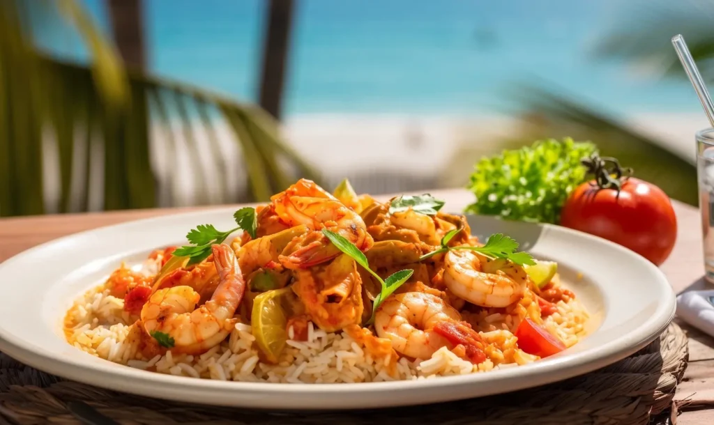 comida deliciosa en restaurantes baratos de Manta con variedad de platos