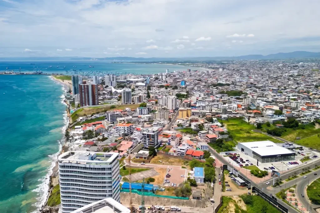 Vista panorámica de Manta