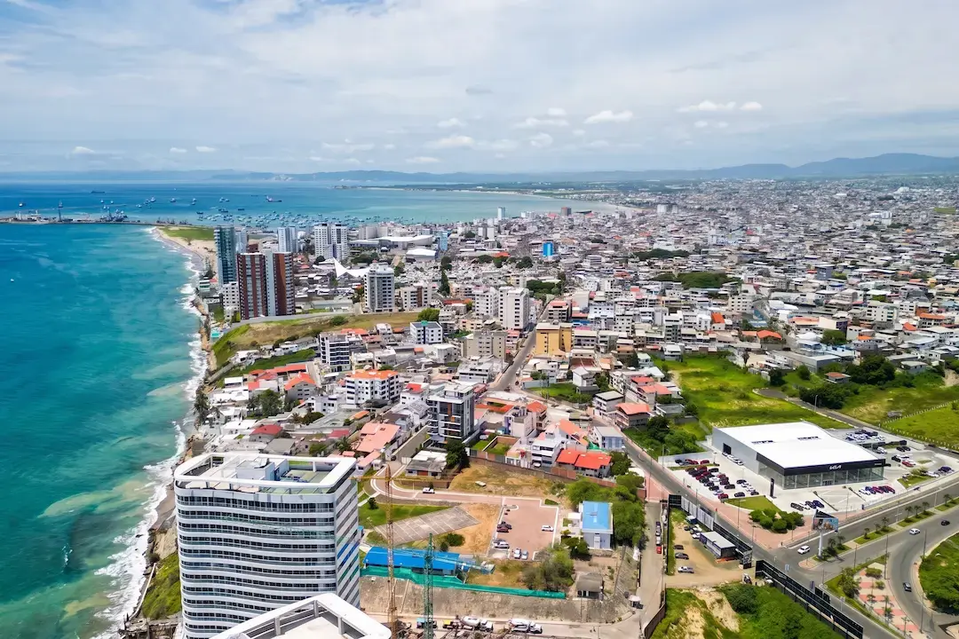 Vista panorámica de Manta