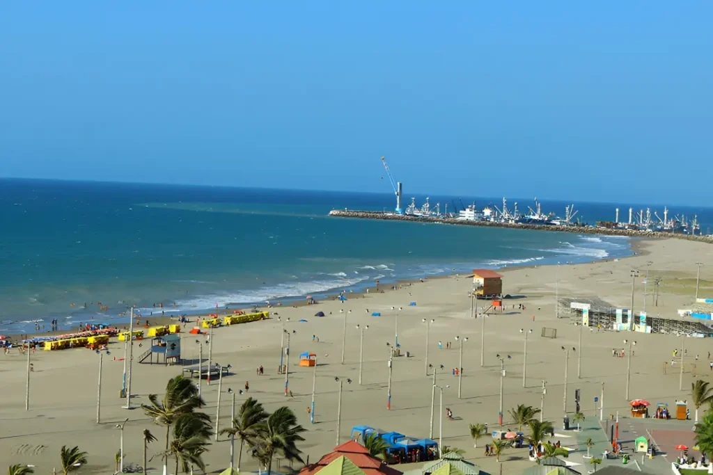 Playa El Murciélago en Manta