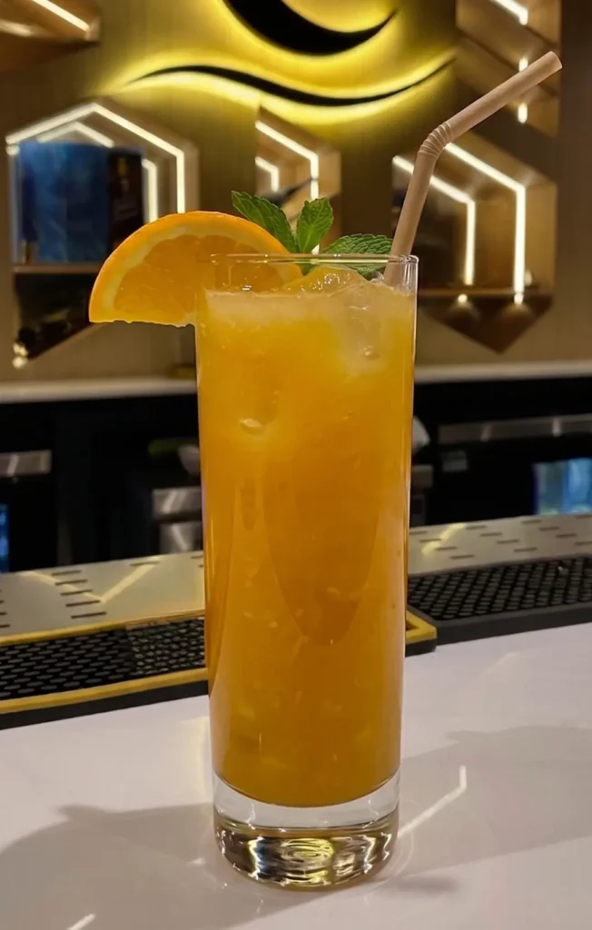 Jugos naturales para desayuno preparados con frutas frescas y servidos en vasos.