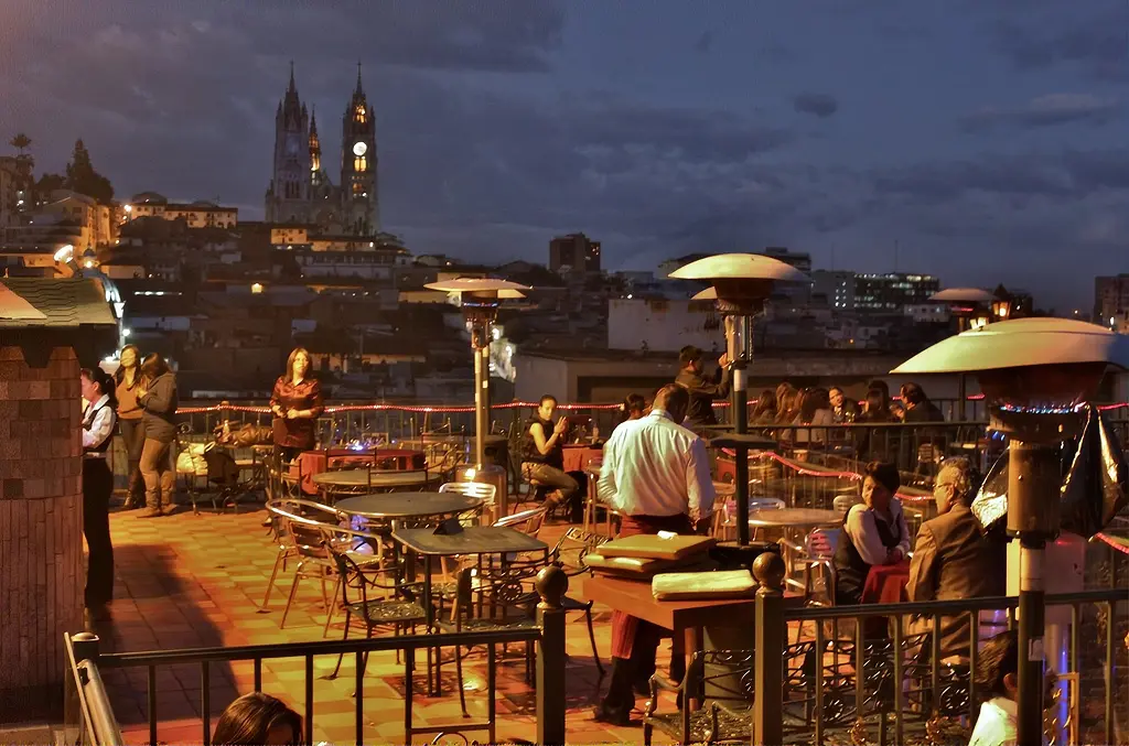 Best rooftop bars in Quito Ecuador with panoramic city views
